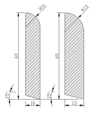 Biegeholz Sockelleisten